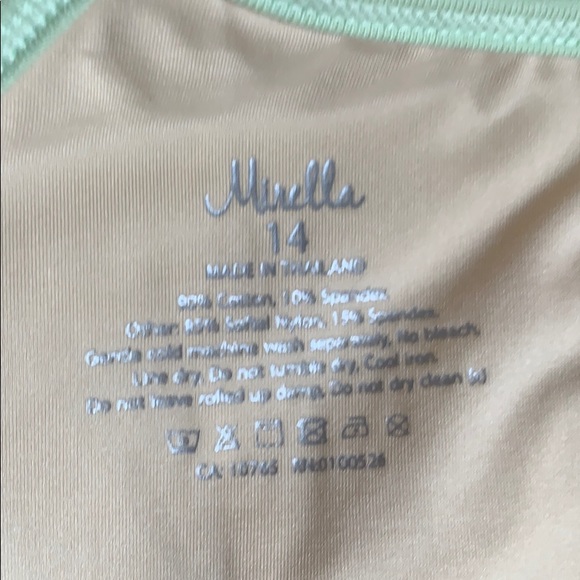 LIGHT GREEN MIRELLA DANCE LEOTARD - Picture 4 of 8